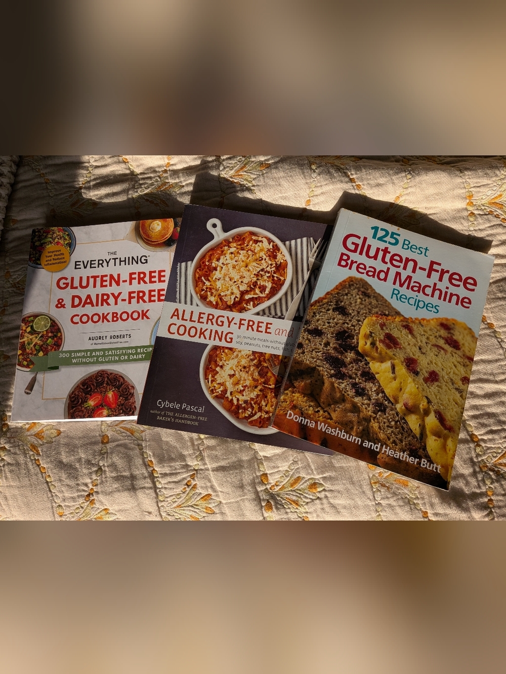 3 Gluten Free Cookbooks